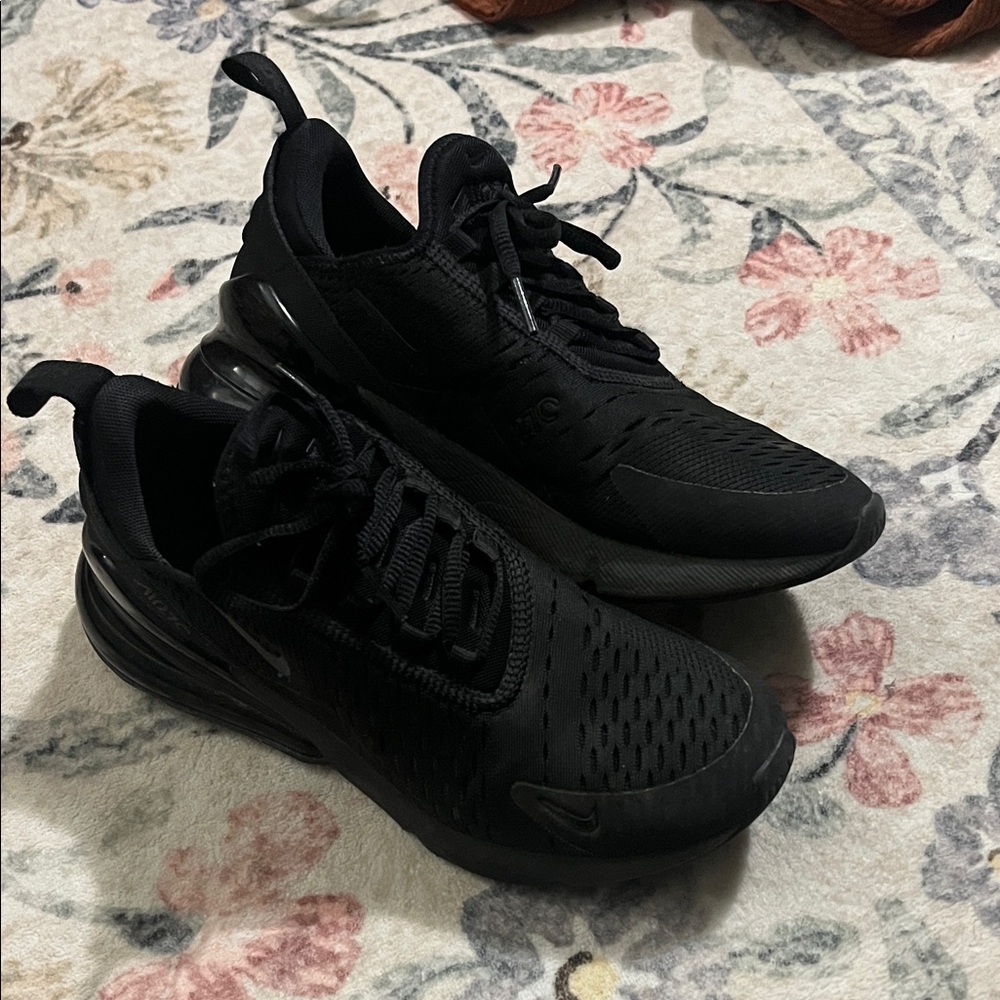 womens Nike  Black Athletic Shoes